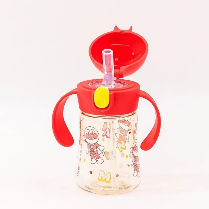 L!LFANT Baby's First PPSU Double Handle Mini Straw Bottle 200ml - ANPANMAN