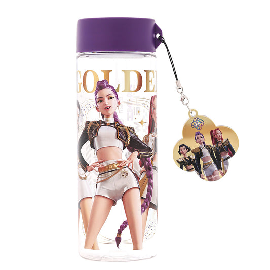 L!LFANT x KPOP DEMON HUNTERS Mirror Keyring Clear Tritan Bottle 500ml - HUNTRIX