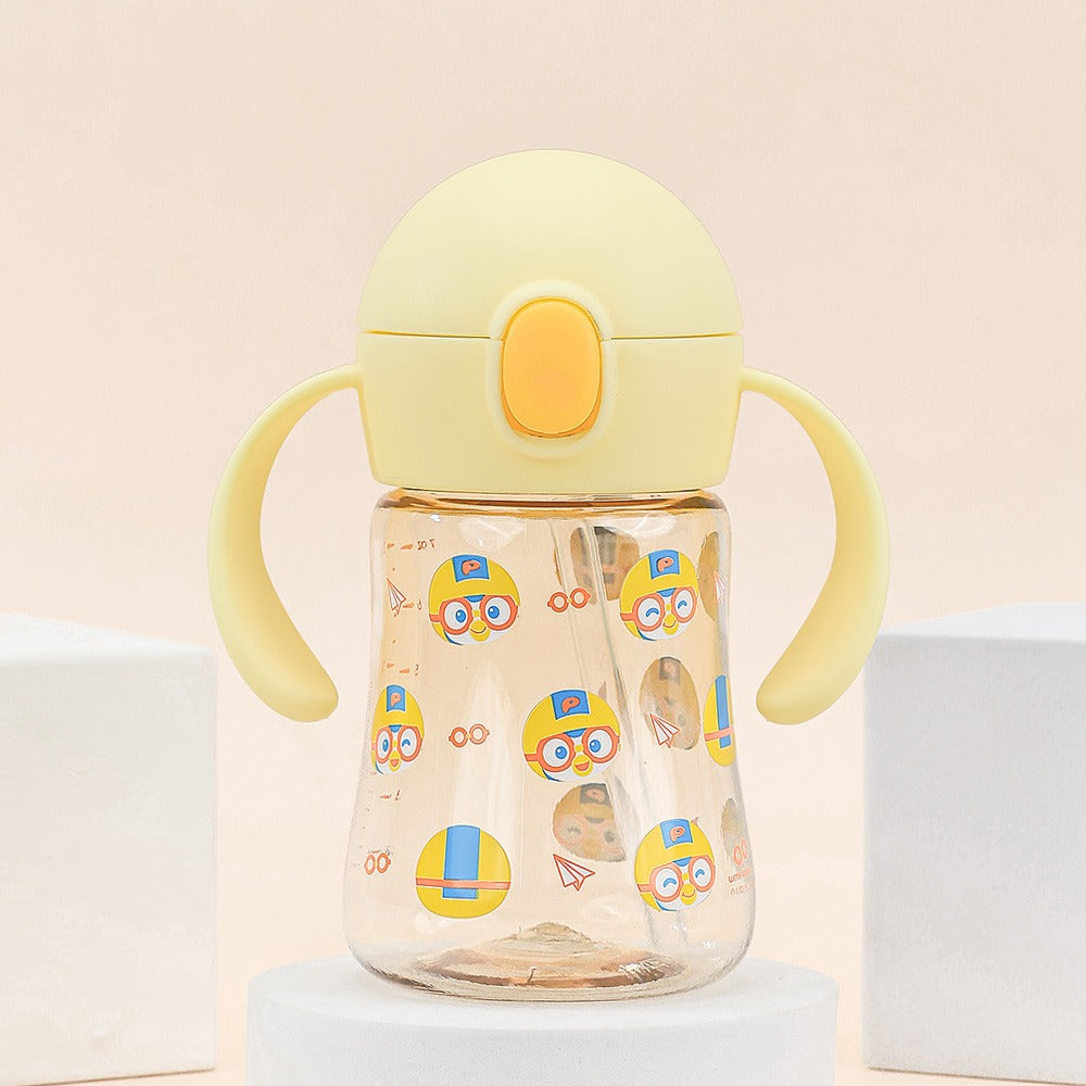L!LFANT Baby's First PPSU Double Handle Mini Straw Bottle 200ml - PORORO