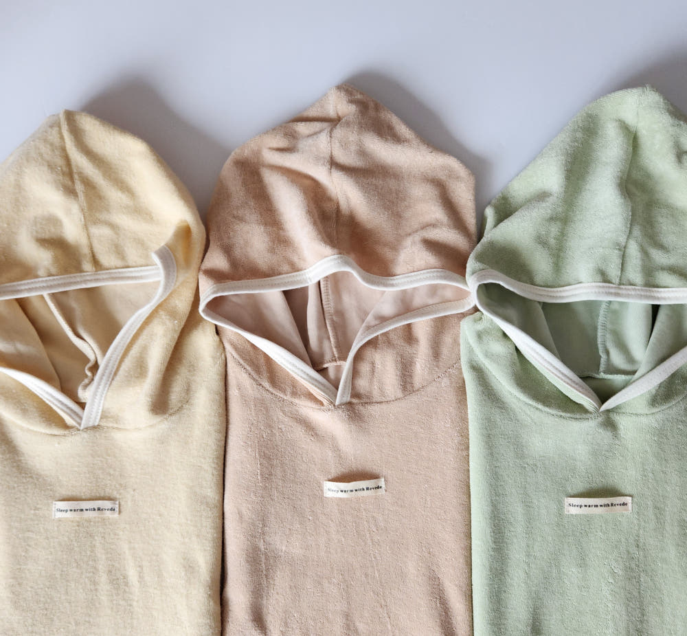 (PO) reve de: Summer 25 Terry Hood Beach Gown