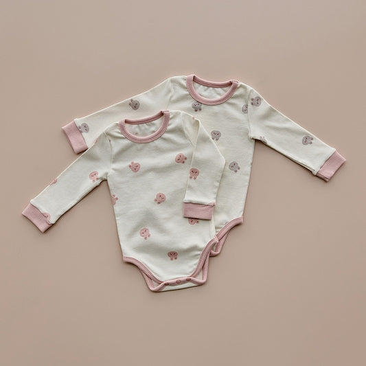 Dottodot Character Cotton Spandex Bodysuit