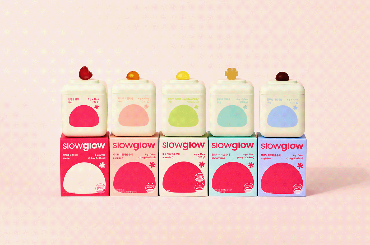 SLOWGLOW REAL JUICE BEAUTY GUMMY 30ea