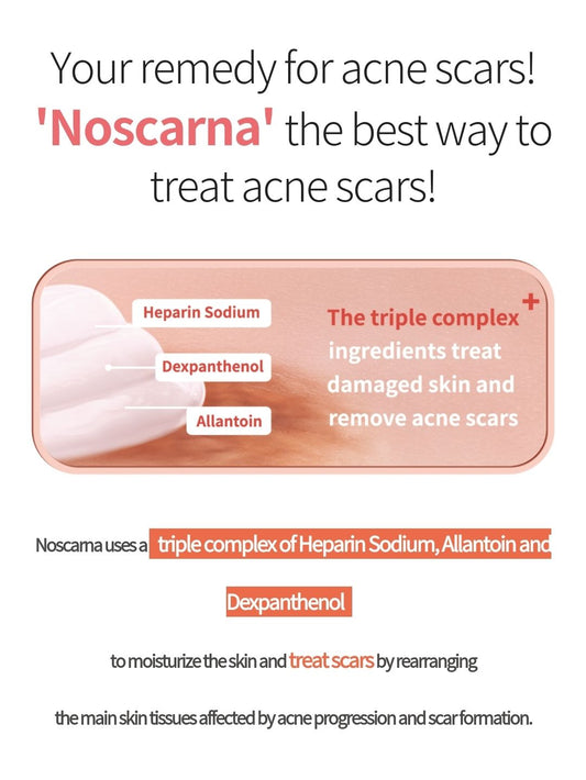 Pharmacy Scar Treatments - Noscarna & Scarderm Clear Gel